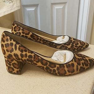 ANN Taylor Beautiful calf hair heels